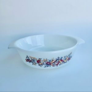 Vintage Fire King Anchor Hocking Casserole Harvest